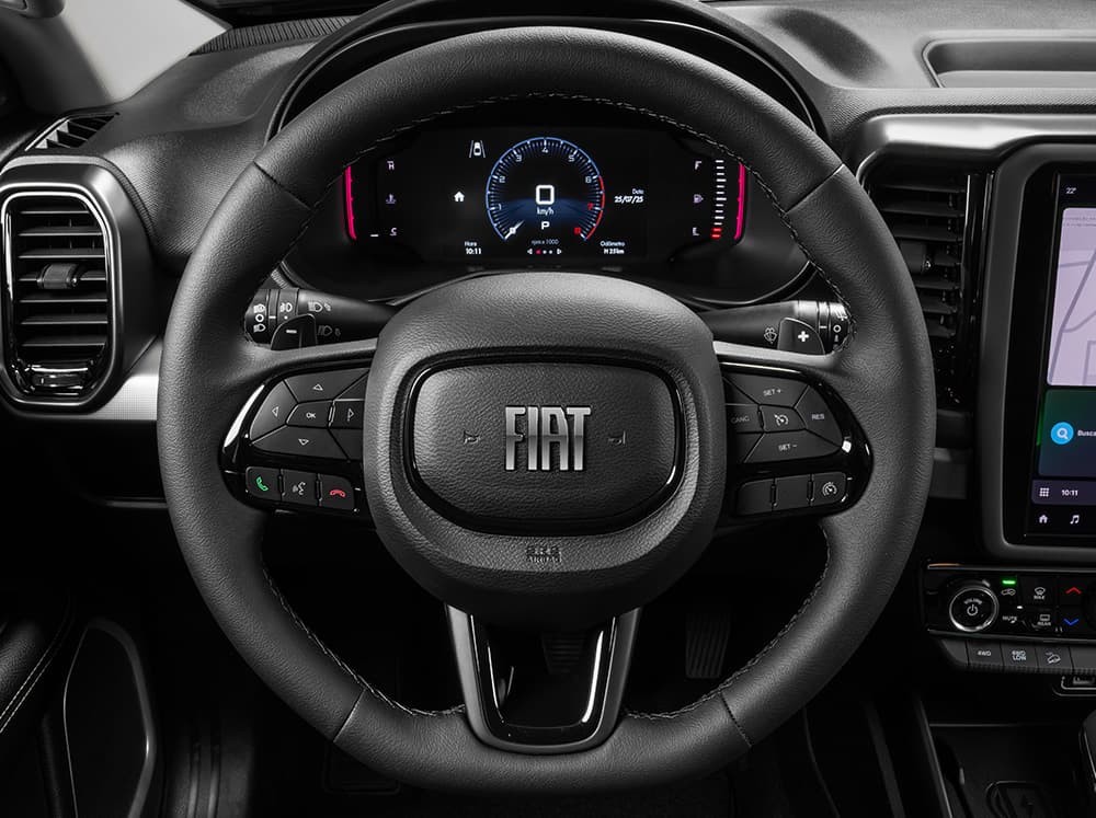 Fiat Toro Freedom interior - Climatizador manual