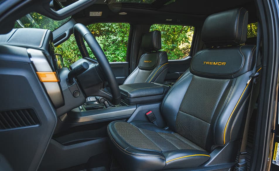 Ford F-150 Tremor asientos