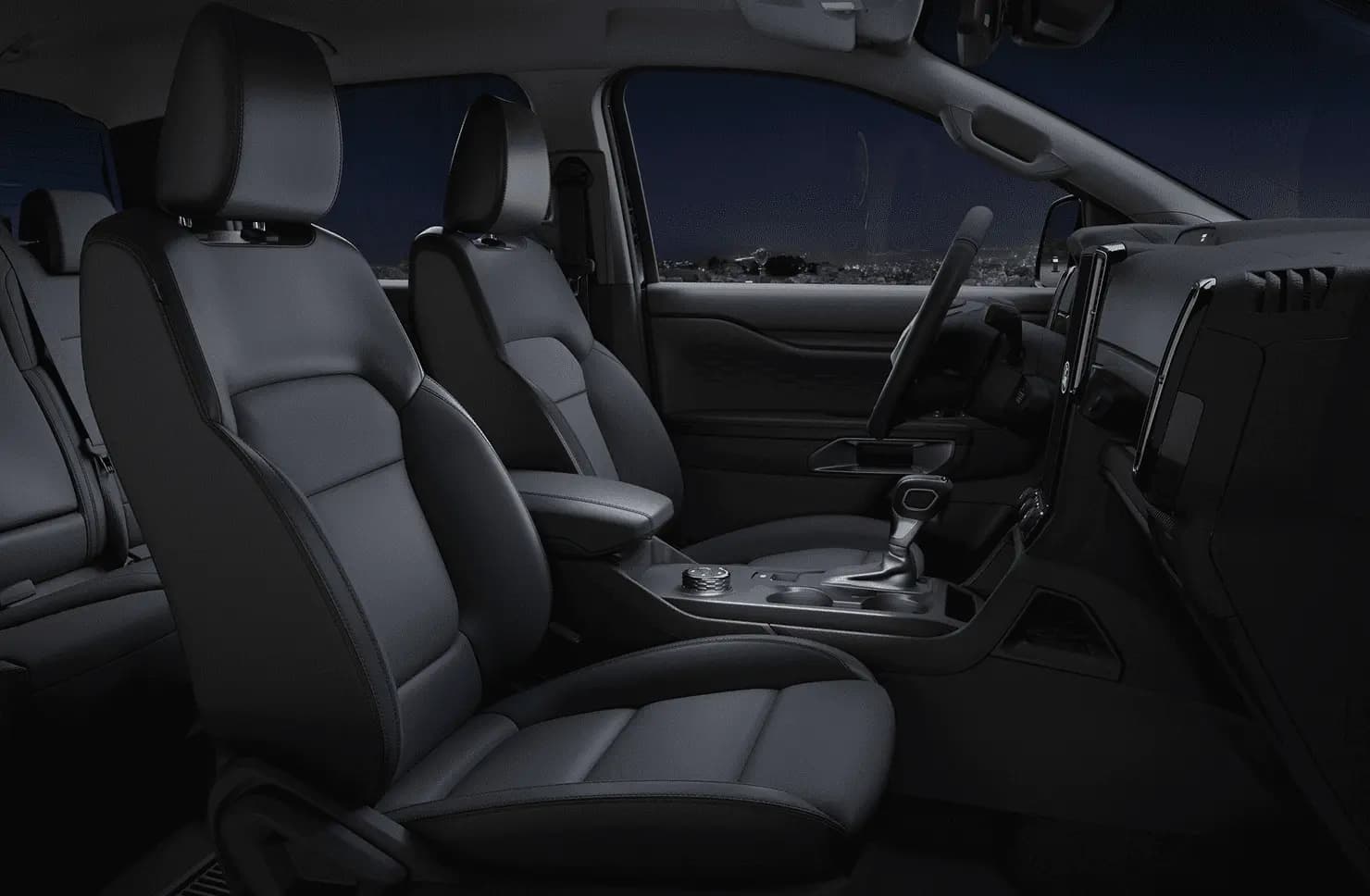 Ford Ranger interior - Asientos