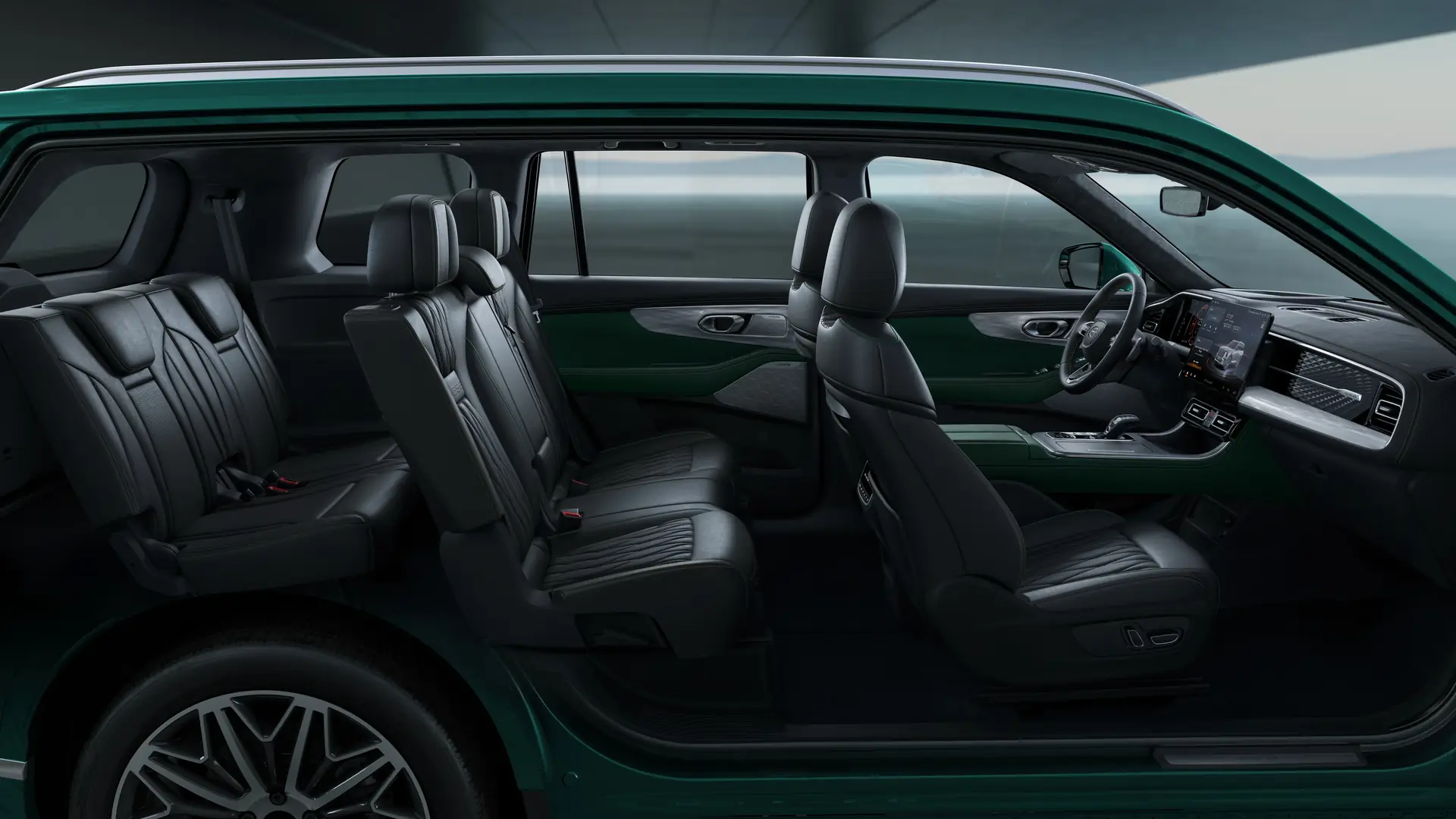 Interior refinado del GAC GS8
