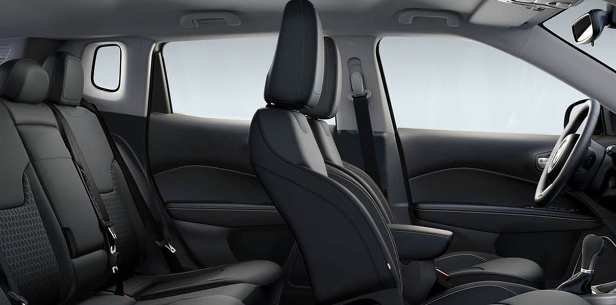 Habitáculo amplio de Jeep Compass