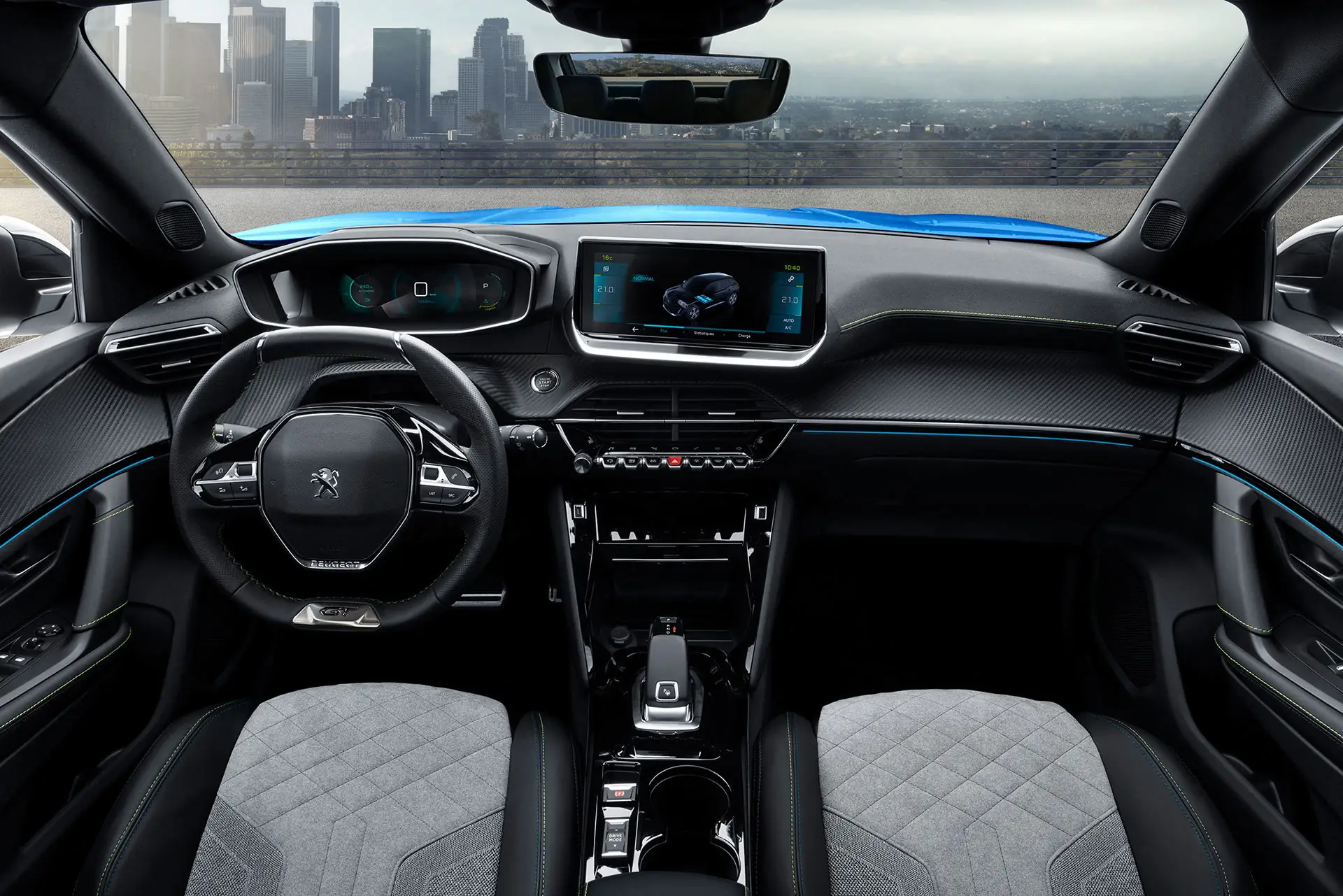 Peugeot 2008 interior - Asientos