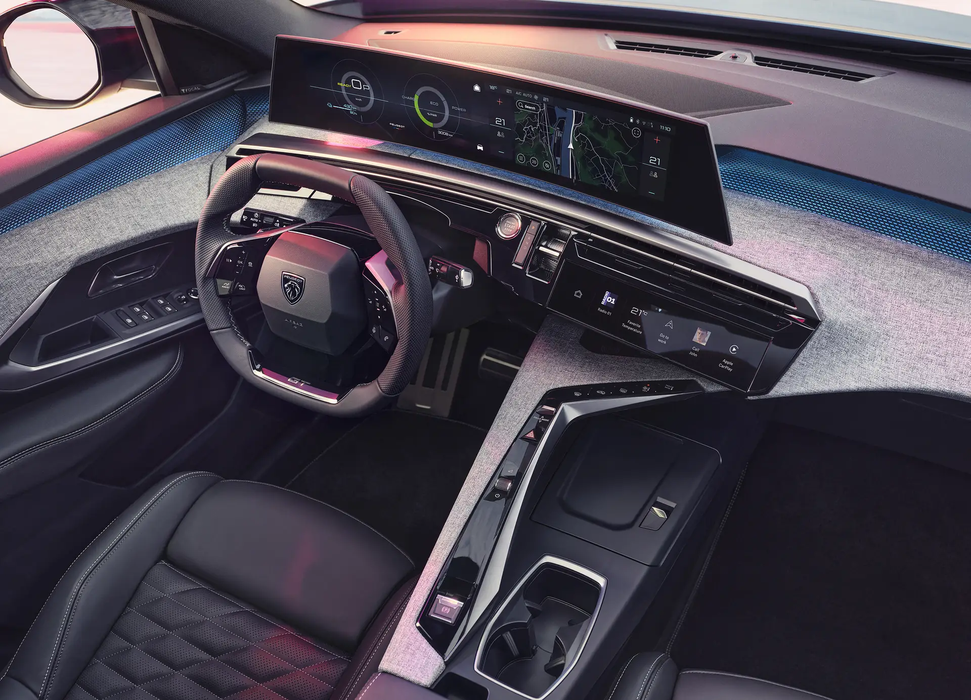 Peugeot 3008 GT interior - Volante