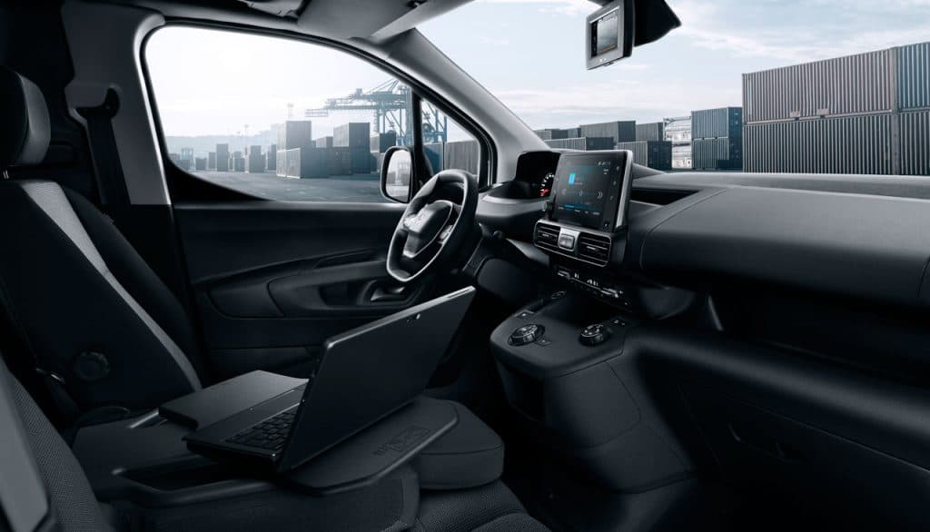 Peugeot Expert interior - Configuración de plazas