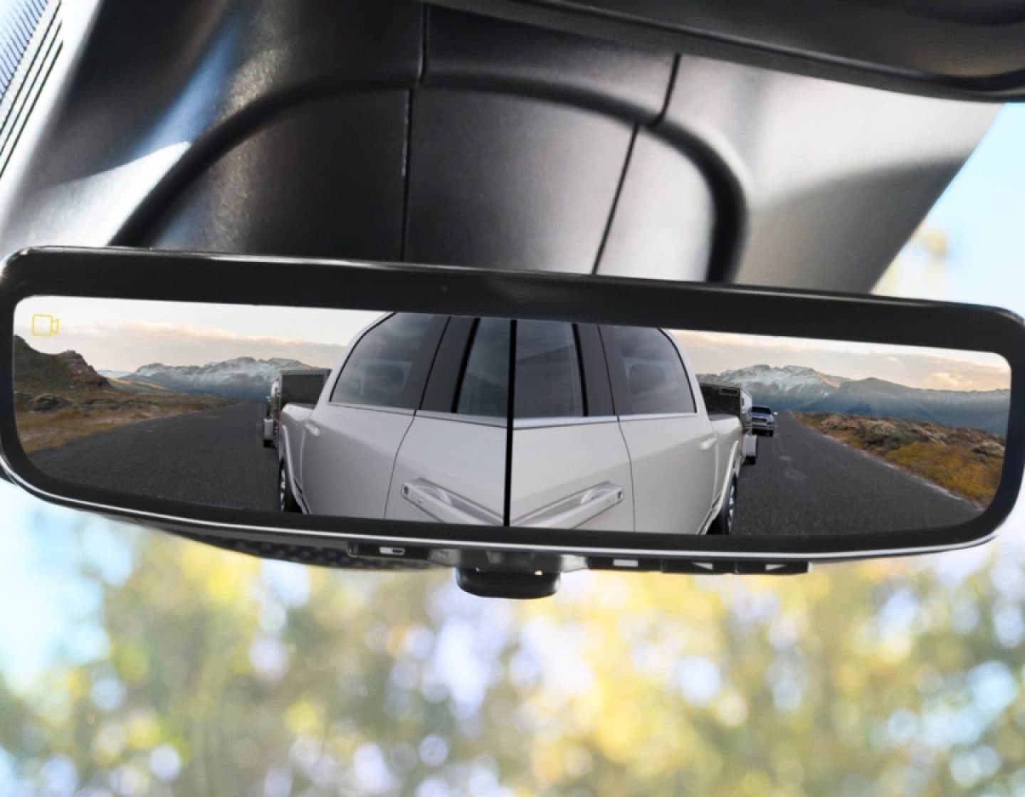 Espejo retrovisor electrocrómico de la RAM 2500 Laramie