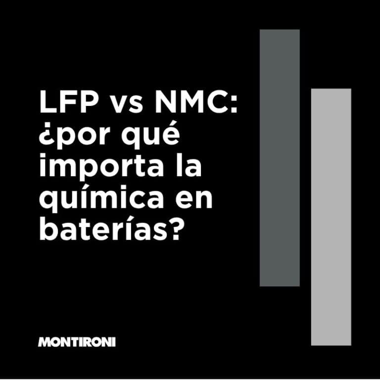 LFP vs NMC: por qué importa la química en baterías